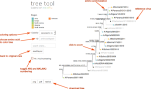 GISAID - TreeTool App