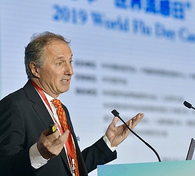 Dr. Peter Bogner talks about China and Influenza Data Sharing for Global Health Security. A perspective from the Global Initiative on Sharing All Influenza Data. GISAID